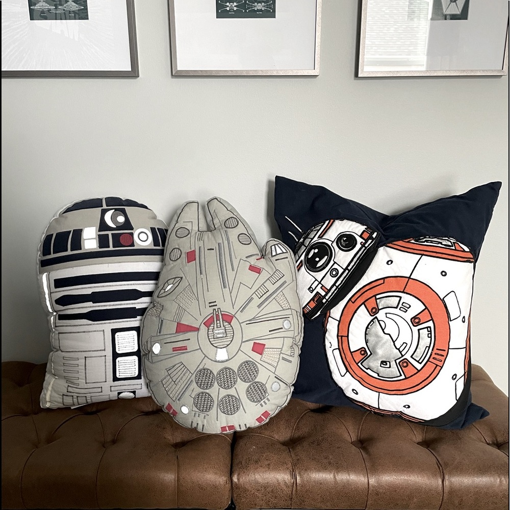 PB Kids Star Wars Throw Pillow Set of 3